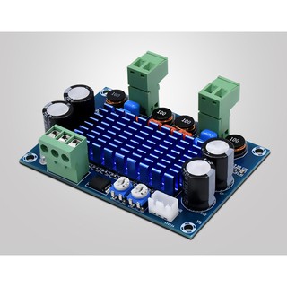 XH-M572 TPA3116D2 2 X 120W chassis dedicated plug-in 8V - 28V output high power digital HIFI amplifier board