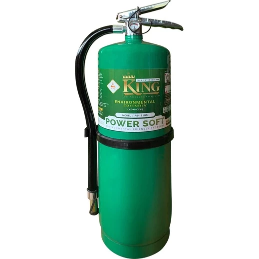 ถังดับเพลิงสีเขียว น้ำยาเคมีสูตรน้ำ ขนาด 10 ปอนด์ (POWER SOFT)