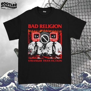 เสื้อเชิ้ต ลายวง Bad Religion Fiction สําหรับผู้ชายS-5XL