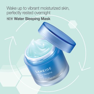 ใหม่ มาส์กก่อนนอน ลาเนจ Laneige Special Care Water Sleeping Mask 70ml