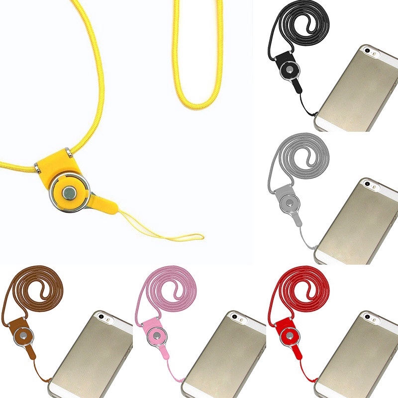 Universal โทรศัพท์มือถือสายคล้องคอเชือกกุญแจพลาสติกสําหรับ Mp3 Mp4 กล้อง ID Card สมาร์ทโฟน