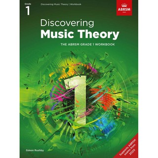 (โค้ดINCSM2Lลด70฿) Discovering Music Theory, The ABRSM Grade 1 Workbook (9781786013453)