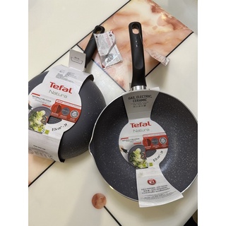 ใหม่! กระทะ Tefal natura ก้นลึก ขอบหยัก ขนาด 24cm ของแท้100%