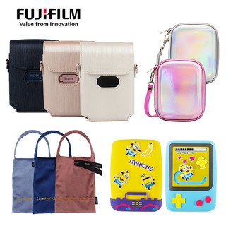 Pouch เคส กระเป๋าหนัง PU สําหรับ Fujifilm Instax Mini Link Printer