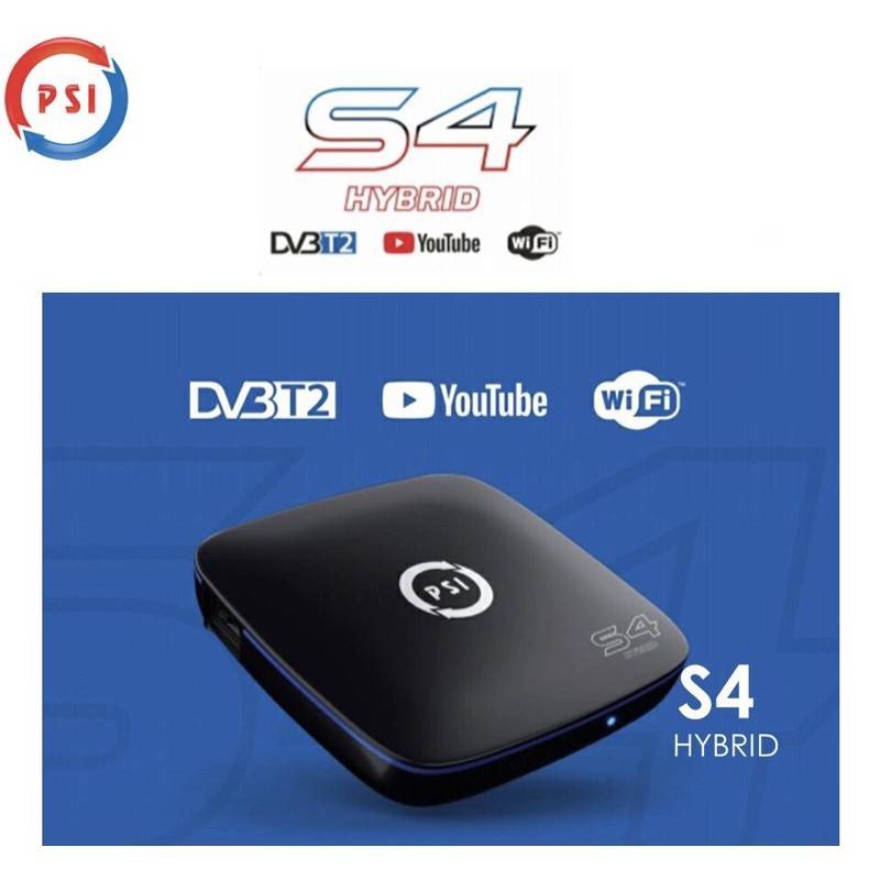 กล่องดิจิตอล เสียบเสาอากาศ PSI S4 Hybrid (ใช้กับเสาอากาศก้างปลา และ ต่อไวไฟ