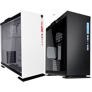 Case InWin 303C RGB ATX Tempered Glass  Black | White Gaming PC #เคสเกมมิ่ง In Win