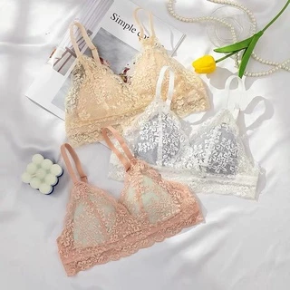 Bentoy(bra626)บรา เสื้อชั้นในลูกไม้ ทรงสามเหลี่ยม เซ็กซี่ บางเบาใส่สบายมาก