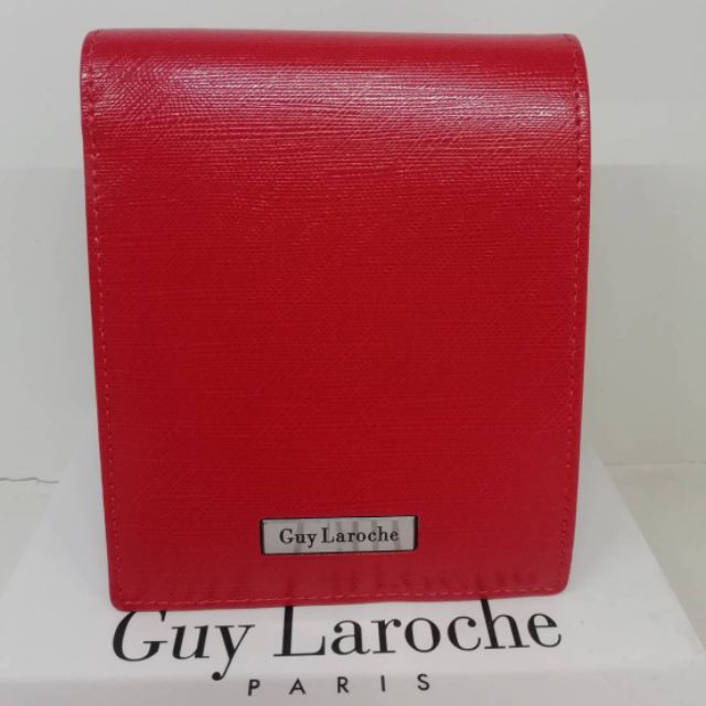 กระเป๋าสตางค์ผู้ชายGuy​Laroche​สีแดง
