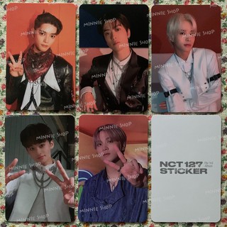 การ์ดพิเศษ SHOPEE STICKER NCT 127 video event แทยง แจฮยอน จองอู มาร์ค แฮชาน Jaehyun Mark