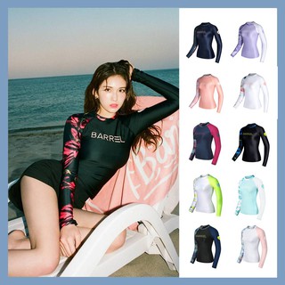 [ผญ] เสื้อว่ายน้ำ แขนยาว ผญ. กันUV Odd Rashguard Barrel GG.SWIMWEAR