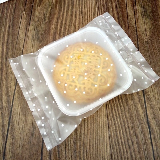 ถุงซีลขุ่นลายจุดแพค 100 ใบ - รูปที่ 3