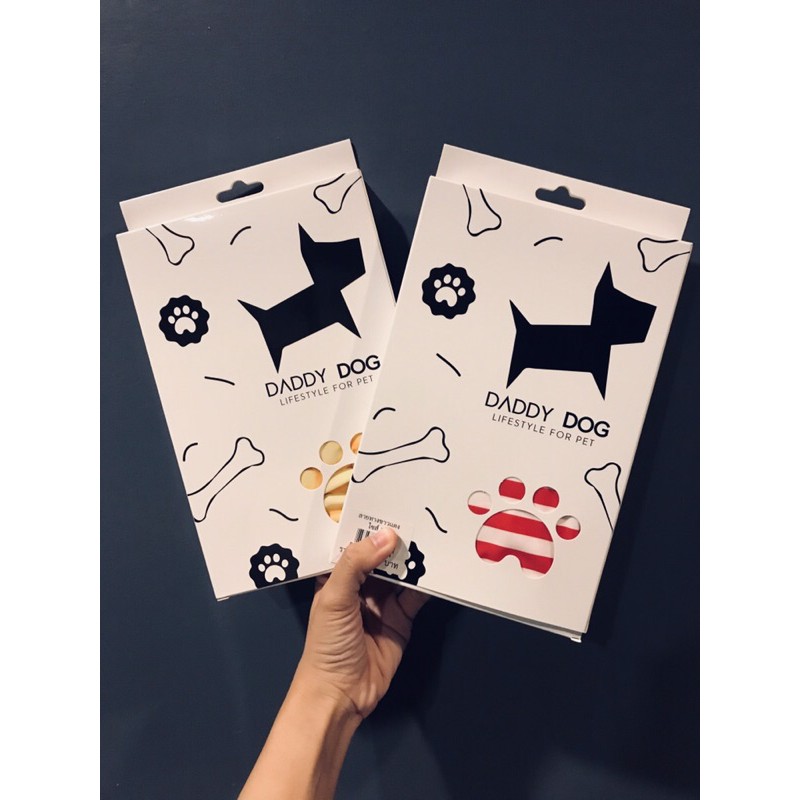 ชุดสุนัข กันขนร่วง DADDY DOG ของแท้ ลายข้าวโพด (S) ลายทาง (M)