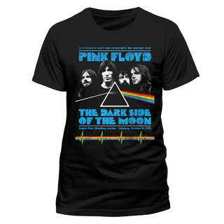 เสื้อยืดโอเวอร์ไซส์Pink Floyd Lond72 เสื้อยืด ผ้าฝ้าย ลาย dark side of the Motour 1972 แฟชั่น 2022S-3XL