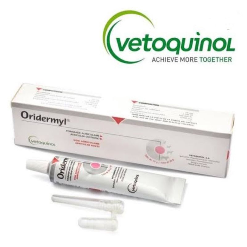 ออริเดอมิล oridermyl หยอดหูสุนัข หยอดหูแมว วันละครั้ง - docdog_petshop ...