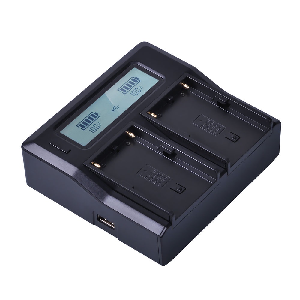 2pcs BP-U60 BPU60 BP U60 Rechargeable Li-ion 5200mAH Battery LCD Fast Charger Kits for Sony XDCAM EX PMW100 PMW150 PMW16 #6