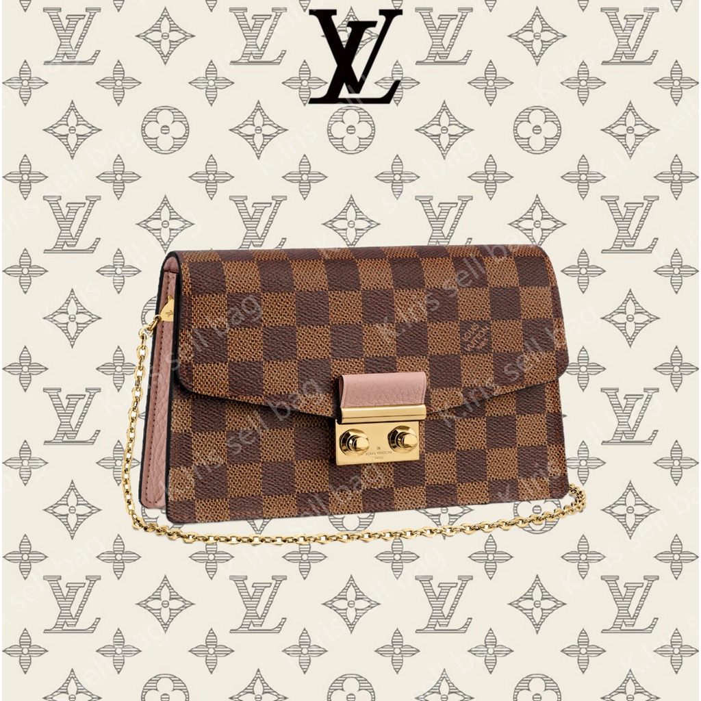 Louis Vuitton/ LV/ CROISETTE กระเป๋าโซ่