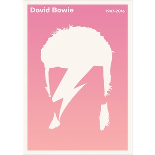 โปสเตอร์ David Bowie เดวิด โบวี่ Poster แต่งคอนโด ตกแต่งห้อง รูปภาพติดห้อง ตกแต่งผนัง ภาพภ่าย ของขวัญ โปสเตอร์ติดผนัง