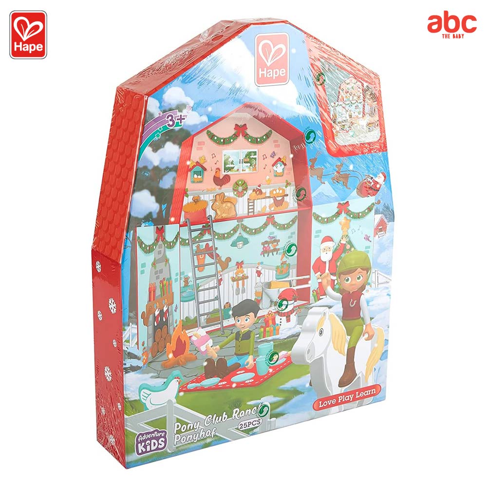 Hape 冬日农场人偶 Christmas Barn Advent Calendar 3Y+ 图片 4