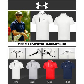 NEW Collection UA Mens Golf Shirt เสื้อกีฬา เสื้อกอล์ฟ- (YFB005) 🌈