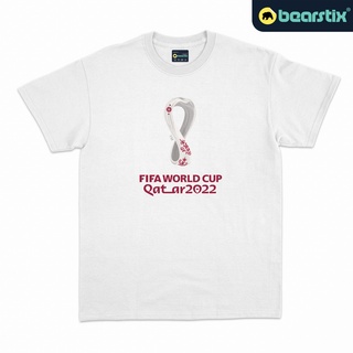 เสื้อยืดคอกลมBearstix - Fifa World Cup เสื้อยืด Qatar 2022 - World Cup Shirt - Qatar Tshirt 2022 S-5XL