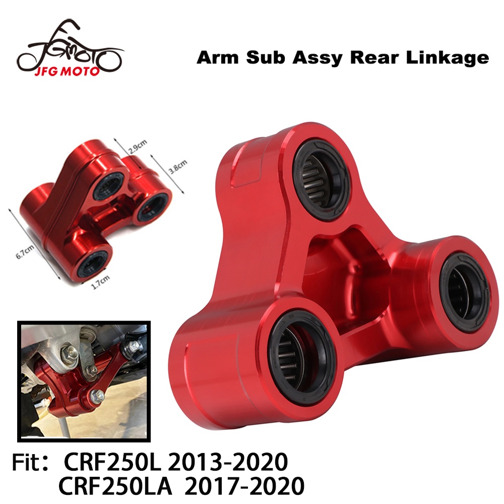 Jfg MOTO ชุดอะไหล่แขนโช๊คอัพหลัง ปรับได้ สําหรับรถจักรยานยนต์วิบาก CRF250L 2013-2020 CRF250LA 2017-2