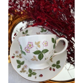 Wedgwood Wild Strawberry Tea Cup