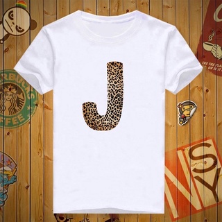 เสื้ออักษรเสือ อักษร J ลายน่ารักๆ