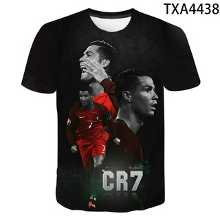 2021 New Summer juventus Cristiano Ronaldo dos Santos Aveiro T shirt Fashion Streetwear Men Women 3D Printed T-shirts Cool Tops Tee