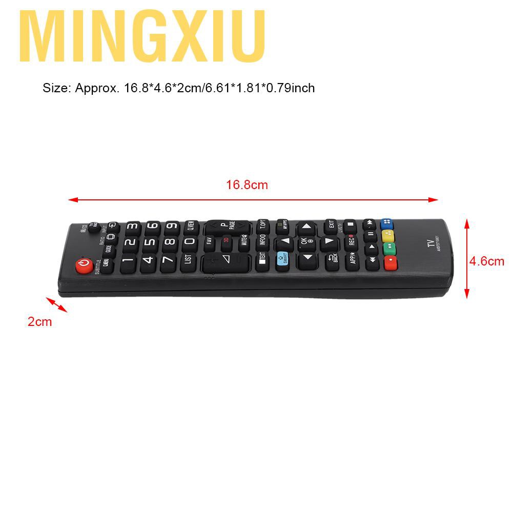 Mingxiu รีโมทคอนโทรลทีวีสําหรับ Lg Akb 73715601 Akb 73975709 Akb 739757 ...