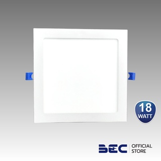 BEC (โปร 1 แถม 1 ) BLADE II-S 18,24W ดาวน์ไลท์ฝังฝ้า LED สี่เหลี่ยม รับประกัน 2 ปี แสงวอร์มไวท์,เดย์ไลท์