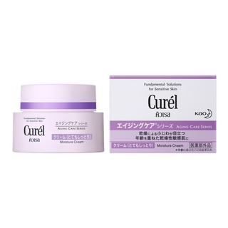 Curel Aging Care Series Moisture Cream 40g คิวเรล เอจจิ้ง แคร์ ซีรีส์ มอยส์เจอร์ ครีม 40 กรัม