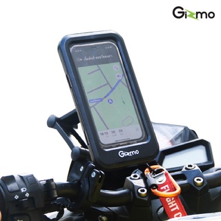 Gizmo GH-043 Bike Holder เคสโทรศัพท์กันน้ำ ที่จับโทรศัพท์กันน้ำ ติดมอเตอร์ไซค์ กันน้ำเข้า ทัชสกรีนได้ ประกัน6เดือน