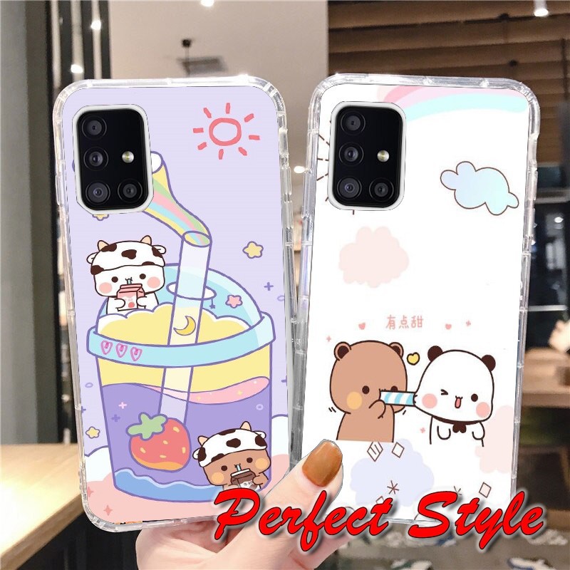 Matrix Bear UV พิมพ์กรณี Realme 5/5i/5s/Realme C1 c2 c3 C20/Realme Q2/Q2 pro/Realme 5 pro/Realme Q R