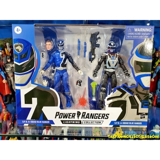 [2021.01] Hasbro Power Rangers Lightning Collection S.P.D. Squad B Blue Ranger and Squad A Blue Ranger 6-Inch Action