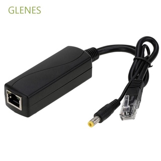 Glenes อะแดปเตอร์แยกสวิตช์ POE อีเธอร์เน็ต IEEE802.3AF AT POE IP 48V เป็น 12V หลากสี