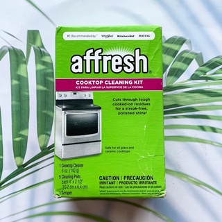 (Affresh®) Cooktop Cleaning Kit, 1 Cooktop Cleaner+5 Cleaning Pads+1 Scraper ชุดทำความสะอาดเตาแก๊สและเตาไฟฟ้า