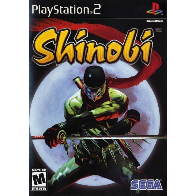 Shinobi แผ่นเกมส์ ps2