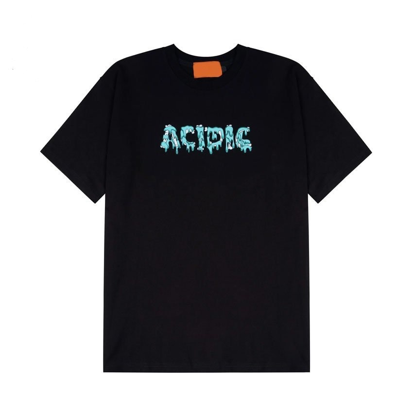 ADICI LOCAL BRAND UNISEX PRINTED SLEEVE เสื้อยืดสําหรับผู้ชายและผู้หญิง, แท็กเต็ม MAC, ผ้าฝ้ายนุ่มแล