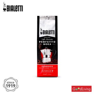 Bialetti เบียเลตติ พอร์เฟ็ตโต โมคา คลาสสิคโก้(กาแฟคั่วบดแท้ 100% คลาสสิค) 250g/F-BL-PCS250