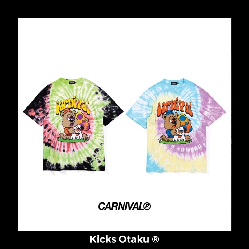 CARNIVAL® Trippy Tie Dye T-Shirt (เสื้อมัดย้อม)