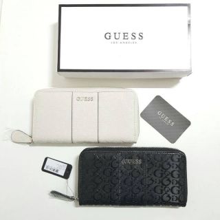 Guess leather wallet กระเป๋าสตางค์ใบยาวรุ่นซิปรอบ