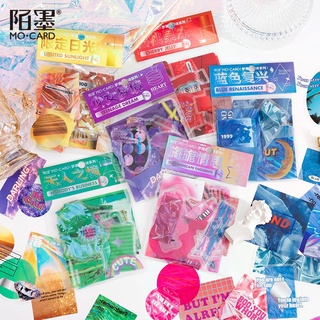 💥พร้อมส่ง💥(243)สติกเกอร์กันน้ำลายฮิปเตอร์แบ่งตามโทนสี