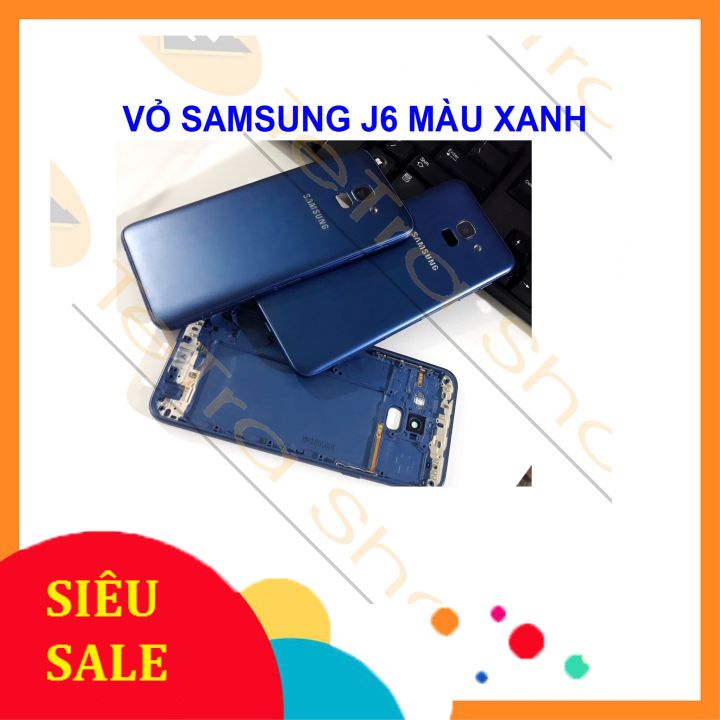 เคส SAMSUNG J6 สีฟ้า