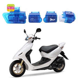 สวิตช์แตรรถจักรยานยนต์ สีฟ้า สําหรับ Honda DIO ZX AF27 AF28 AF34 AF35