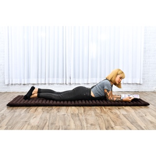Leewadee Rollable Floor Mat STD ที่นอนระนาด ที่นอนม้วน ที่นอนนุ่น ฟูกที่นอน ขนาด190x75 cm - ไซส์ M
