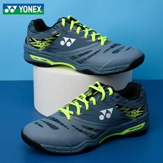 Yonex รองเท้ากีฬาคู่ที่ซับเหงื่อเบาสบายเป็นพิเศษซับแรงกระแทกและรองเท้าแบดมินตันกันลื่น