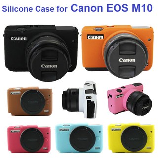 เคสกล้อง Silicone Camera Case Bag Cover for Canon EOS M10 Camera (มีหลายสีให้เลือก)