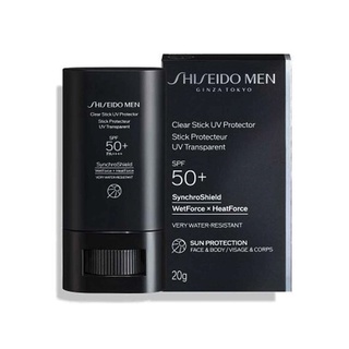 กันแดดผู้ชาย SHISEIDO Men Clear Stick UV Protector SPF50 PA++++ 20 ml.