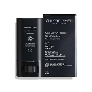 กันแดดผู้ชาย SHISEIDO Men Clear Stick UV Protector SPF50 PA++++ 20 ml.