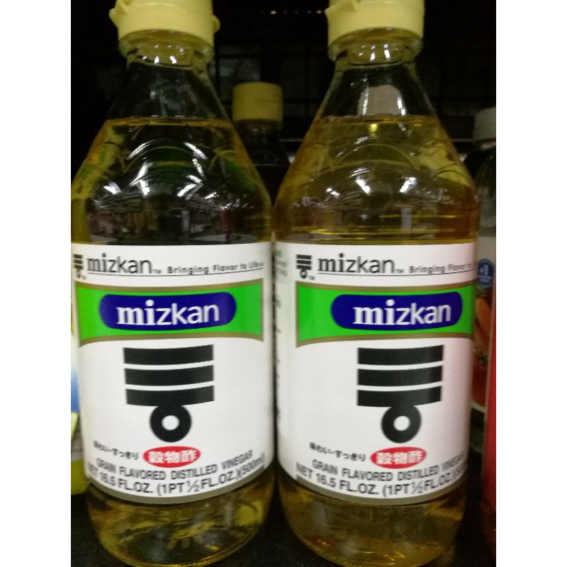 น้ำส้มสายชูกลั่น mizkan GRAIN FLAVOURED DIS TILLED VINEGAR 500ml